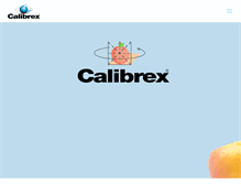 Tablet Screenshot of calibrex.fr